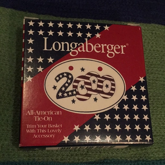 Longaberger 2000 All-American Ceramic Tie-On - Picture 3 of 6